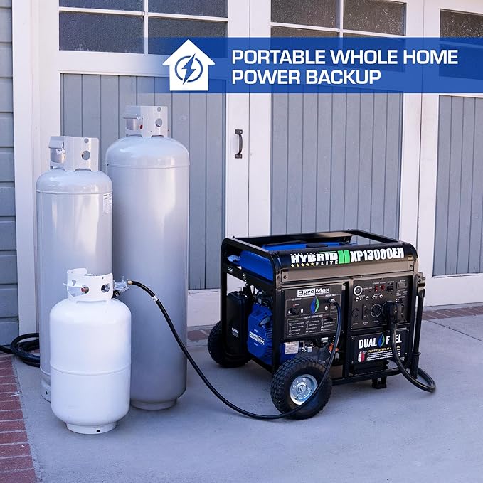 DuroMax XP13000EH 13, 000-Watt Dual Fuel Portable Generator - Image 3