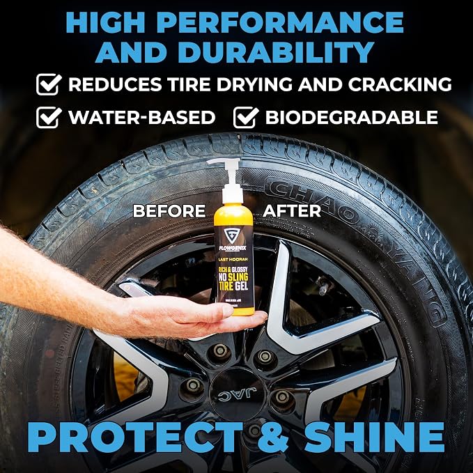 Tire Shine Gel Coating and Dressing - Image 3