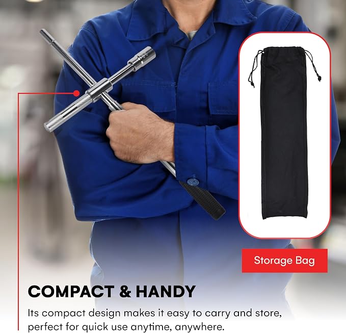 Boulder Tools 23 inch 4 Way Lug Wrench - Image 6