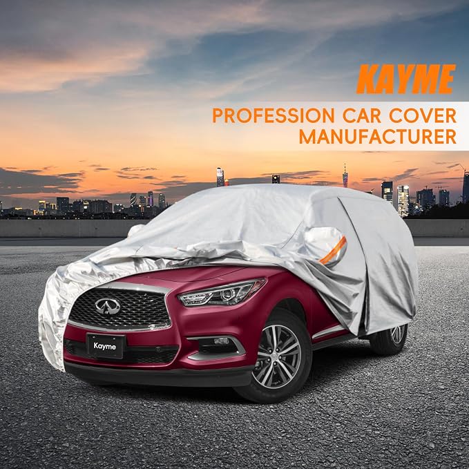 Kayme 6 Layers SUV Car Cover Custom Fit - Image 7