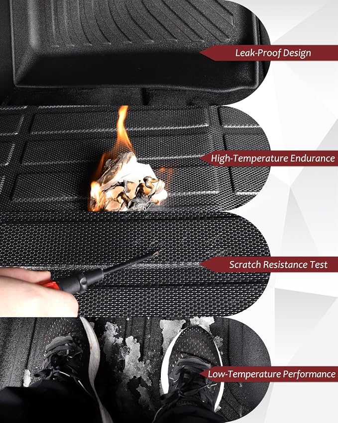 Icyhaws® Floor Mats for Buick Encore GX 2020-2025 | All Weather TPE Waterproof - Image 5