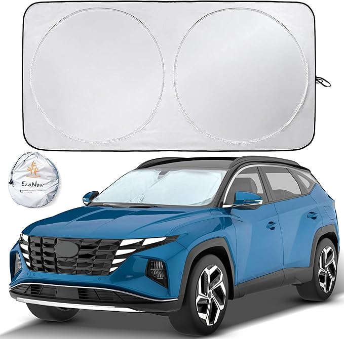 EcoNour Car Front Windshield Sun Shade by EcoNour