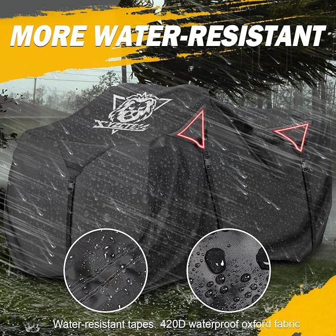 XYZCTEM Premium ATV Cover, Outdoor Protection Against Water, Wind. Quad Cover - Image 3