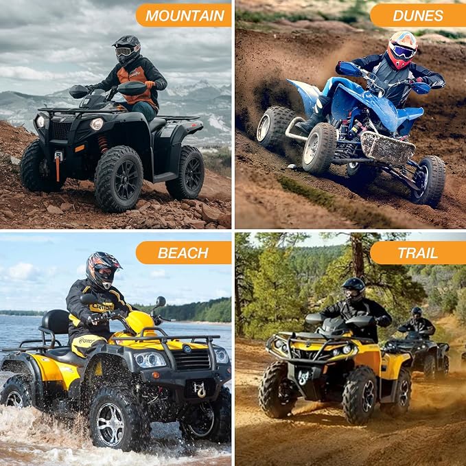 NEVERLAND ATV Cover 210D Oxford Cloth, Waterproof Outdoor Heavy Duty 4 Wheeler - Image 9
