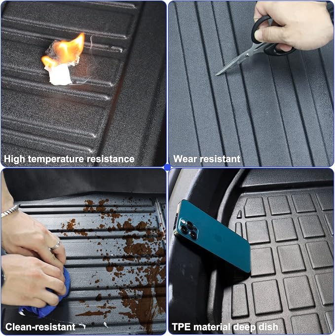 Compatible for 2025 2024 2023 2022 2021 Nissan Rogue Floor Mat Trunk Cargo - Image 4