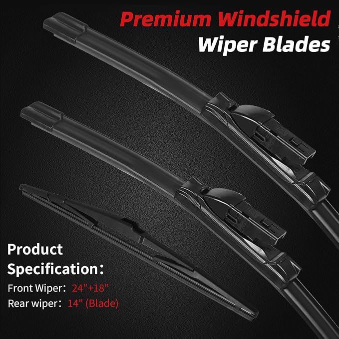 OTUAYAUTO Premium Windshield Wiper Blades - Image 2