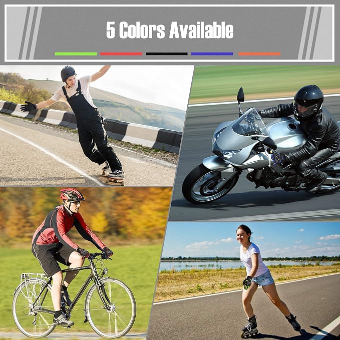 COFIT Motorcycle Gloves Breathable, Touchscreen Motorbike Gloves Anti-Slip - Image 5