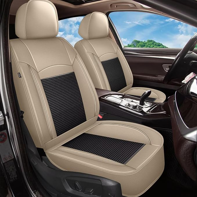 2 Front Seat Covers Fit for Toyota Camry 2012-2023 2024 2025: Car Seat Covers by DISUTOGO