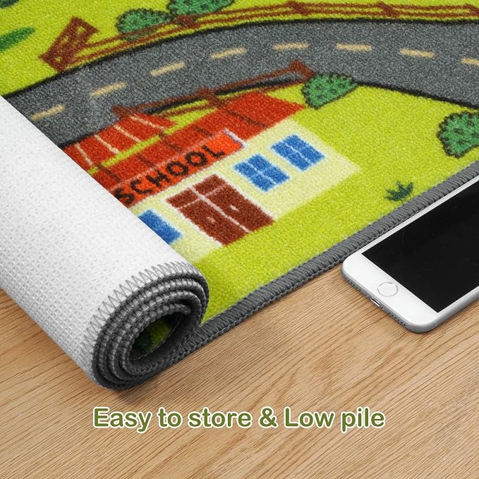 STARUIA 60" x 32" Washable Kids Rug - Image 7