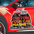 Custom Car Magnet with Your Logo ║ Advertise Your Business Vehicle Magnetic ║ by MyHappyCustomizedGifts