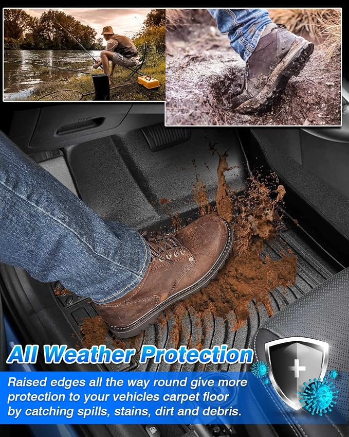 Cartist Floor Mats Custom Fit for Acura ILX 2013-2022 All Weather Floor Liners - Image 6