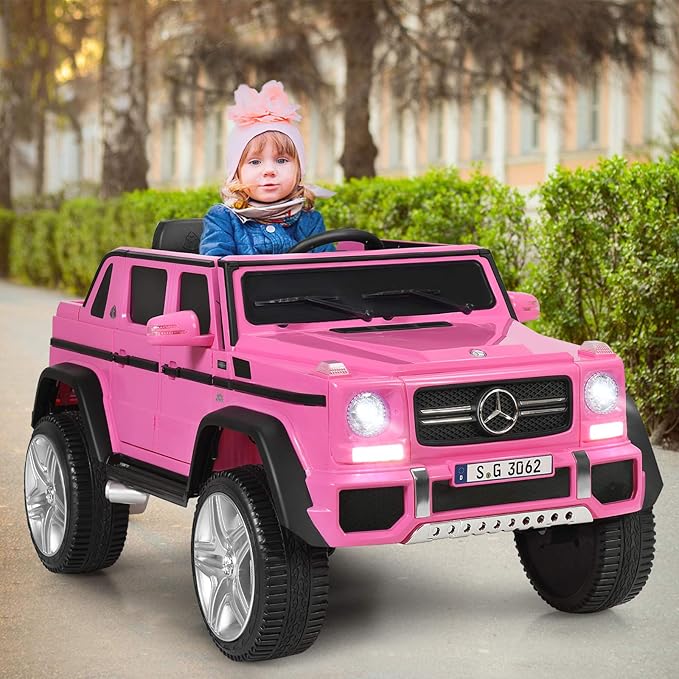 Costzon Ride on Car, Licensed Mercedes-Benz Maybach, 12V Battery Powered - Image 9