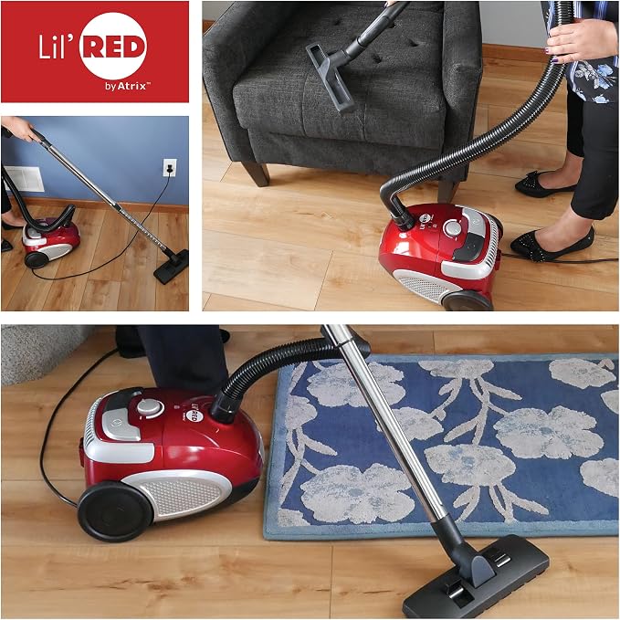 Atrix Red Lil Portable Canister Vacuum Cleaner - Image 5
