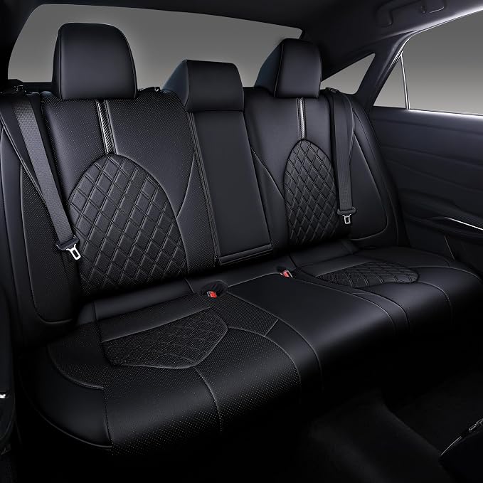 Custom Fit Camry Seat Covers for Toyota Camry LE, SE Nightshade 2018-2024 Full - Image 2