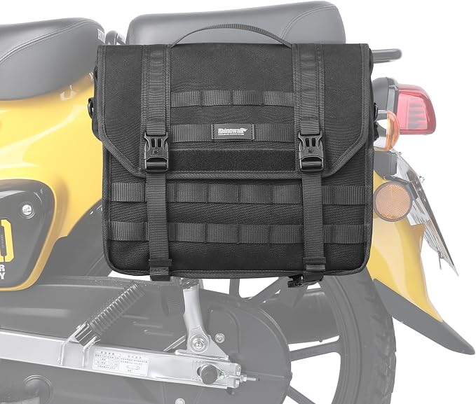 Rhinowalk 13L Waterproof Motorcycle Saddlebags, 26L Total Capacity, Quick by Rhinowalk