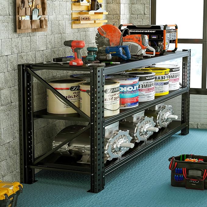 Heavy Duty Metal Storage Shelves - Image 2
