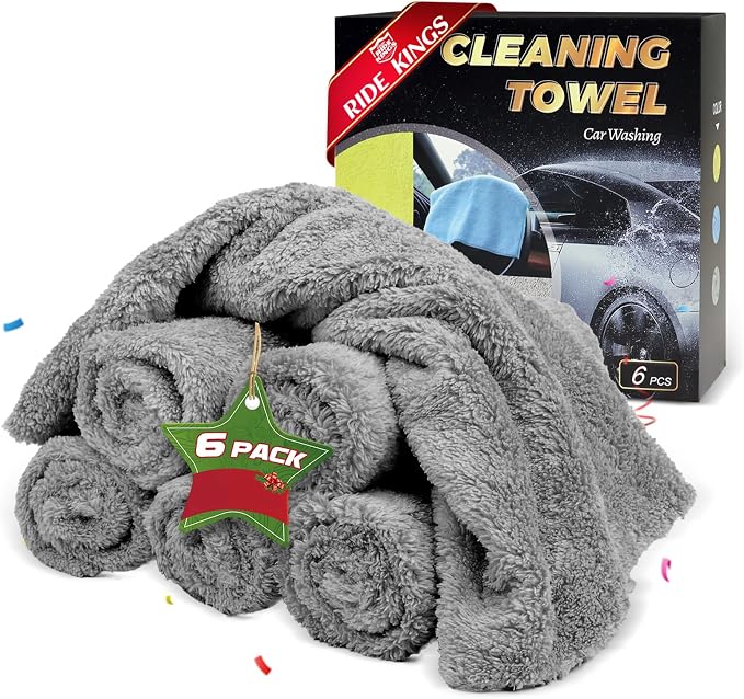 Coral Fleece Car Wash Cleaning Towel - Image 8