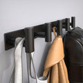 Wall Mounted Coat Rack-5 Hooks, Heavy Duty Stainless Steel Hook Rail by VINHOLD