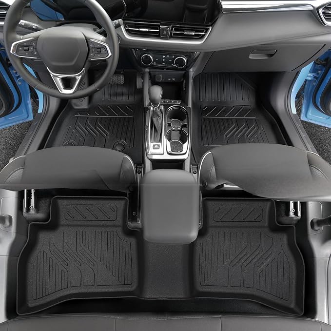 Floor Mats Set for Chevy Trailblazer AWD 2026 2025-2021 Accessories, Full - Image 3