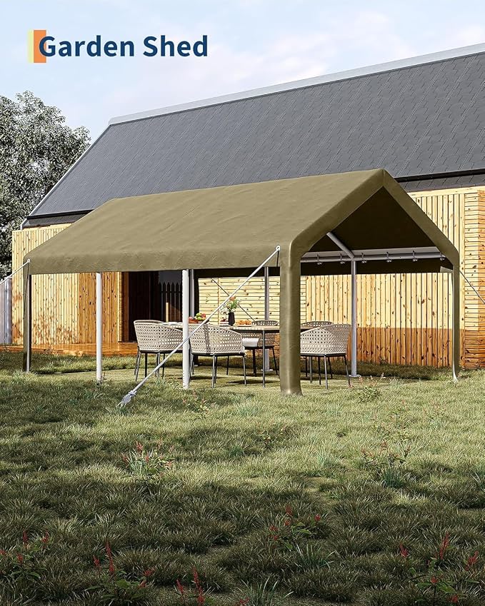 12 x 20FT Heavy Duty Carport - Image 5