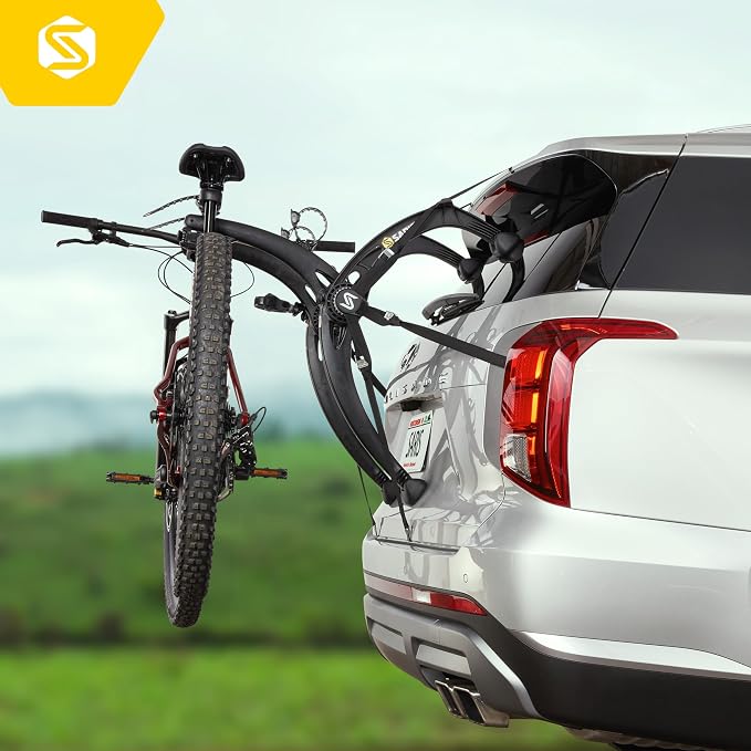Saris Bones EX 2-Bike Trunk Rack Bicycle Carrier, Anti-Sway Straps, Made in USA - Image 9