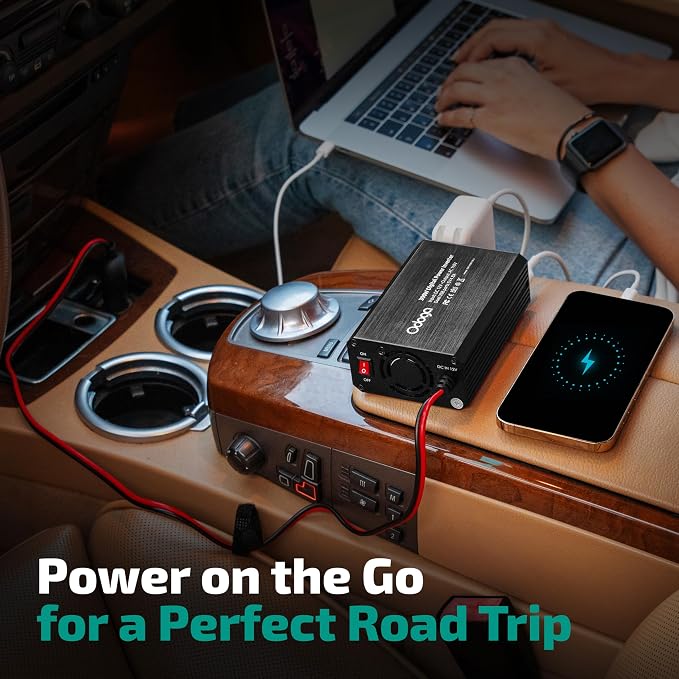 300W Car Power Inverter 12v DC to 110v AC – Car Adapter - Image 4