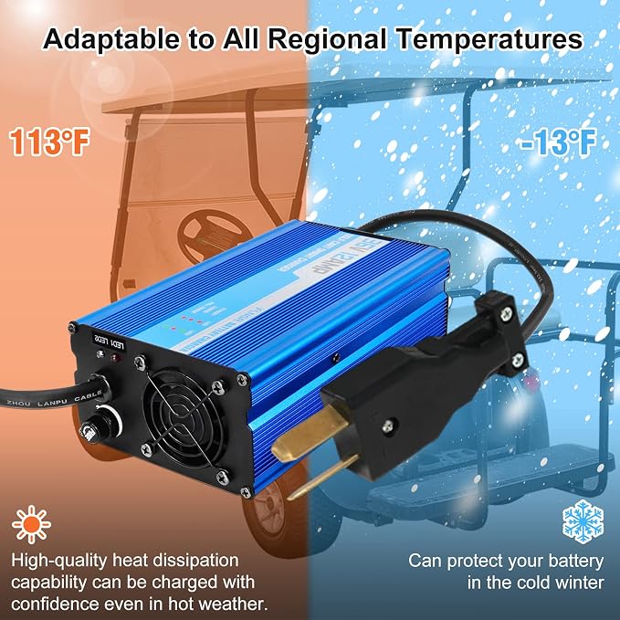 12 Amp 36 Volt Golf Cart Battery Charger - Image 3