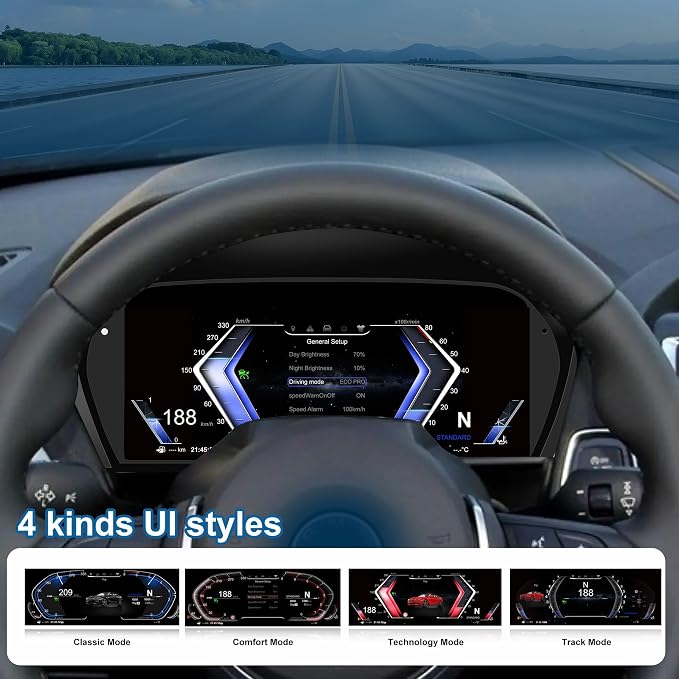 Speedometer Instrument for BMW BMW F20 F52 2013-2024, Linux System Original Car - Image 2