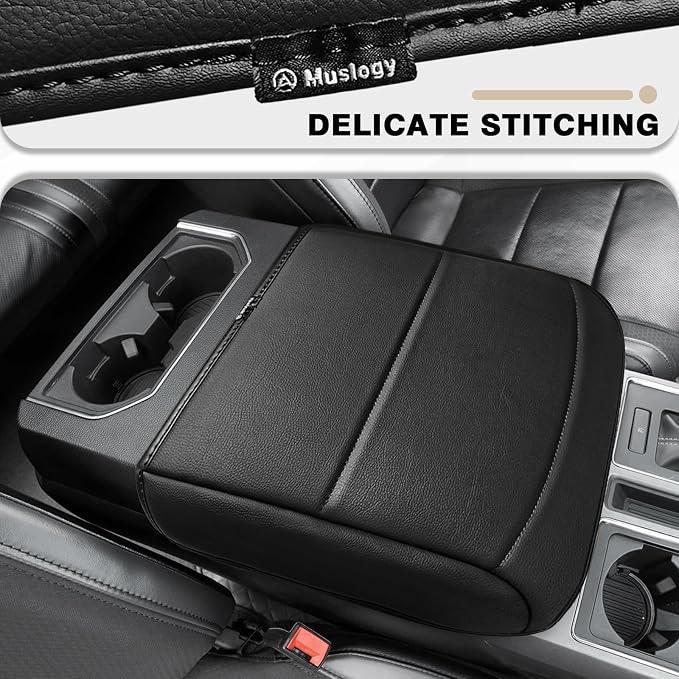 Muslogy Center Console Armrest Cover Compatible - Image 5