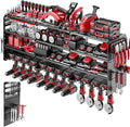 52" W Large Power Tool Organizer Wall Mount -12 Drill Holder by ODSNANIE
