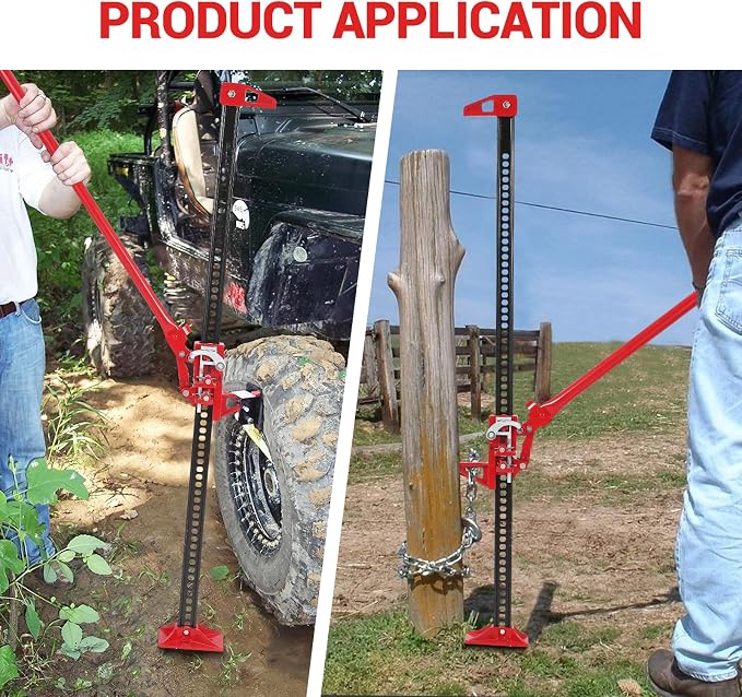 Multi-Functional Lift Jack, Farm Jack Heavy Duty Off Road, - Image 9