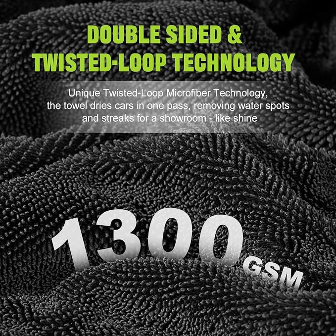 2 Pack Car Drying Towel, Microfiber Towels - Image 7