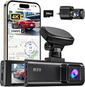 REDTIGER 4K Dash Cam Front and Rear, STARVIS 2 Sensor, 64GB Card Included by REDTIGER