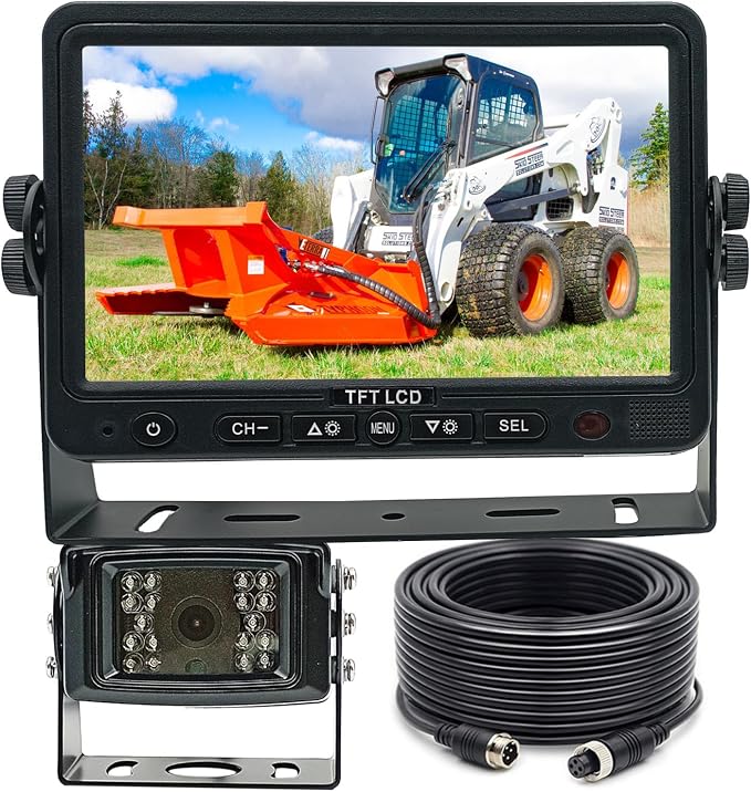 AHD 720P, Super Clear, Heavy Equipment, Skid Steer by RapidObserve