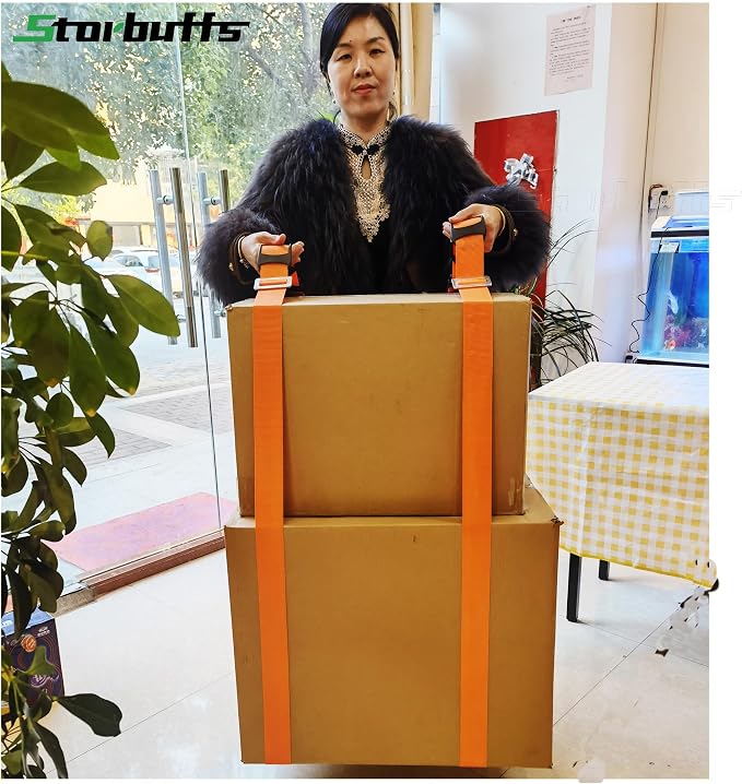 1-2 Person Lifting and Moving Straps Lift, Move and Carry Boxes, Appliances - Image 4