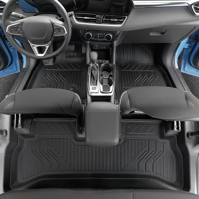 Floor Mats Set for Chevy Trailblazer FWD 2026 2025-2021 Accessories, Full - Image 3