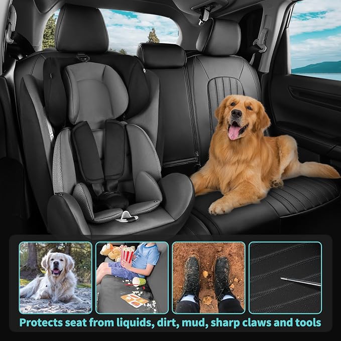 Seat Covers for Honda CRV 2017-2022 EX/EXL/LX/Sport/Touring/Special Edition - Image 6