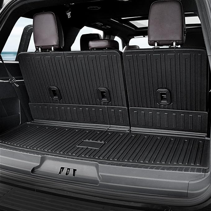 Floor Mats Set for 2018-2024 Ford Expedition/Lincoln Navigator 7 Seats - Image 6
