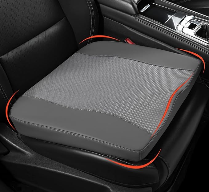 Car Seat Cushion, Comfort Memory Foam Car Cushions by LoftyAim