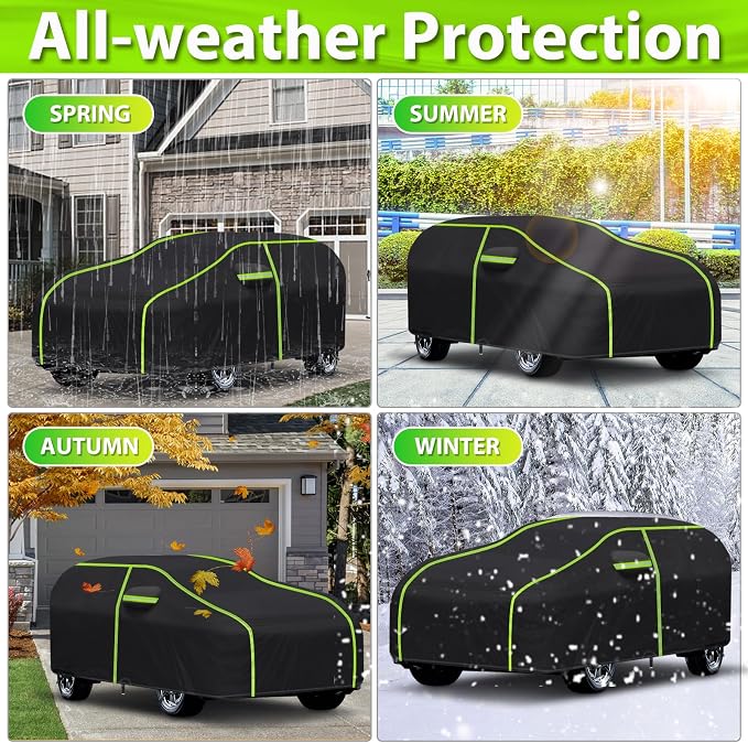 Car Cover for 2015-2024 RX350 RX450 RX500，PEVA Full Car Cover –Adding Cotton - Image 6