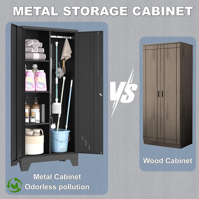 Metal Storage Cabinet, Utility Cabinet - Image 6