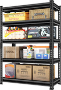 40" W Garage Shelving Heavy Duty，2000LBS Loads Adjustable Garage Storage Shelves by Rufokisa