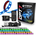 OPT7 Aura Interior Car Lights 6pc by OPT7