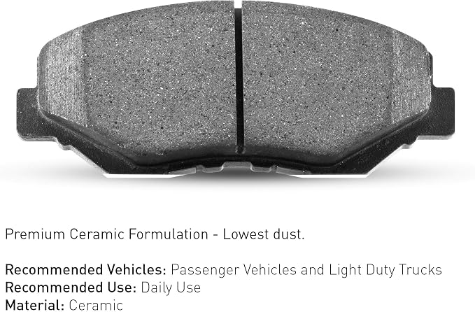 R1 Concepts Front R1 Concepts Ceramic Series Brake Pad - Image 2