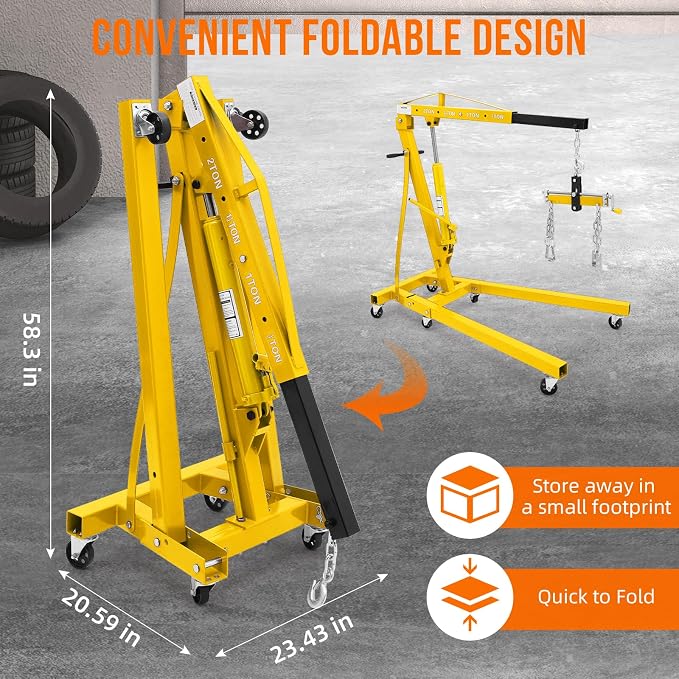 2 Ton Folding Engine Hoist - Image 4