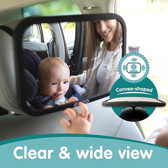 Onco Baby Car Mirror Rear Facing - Image 4