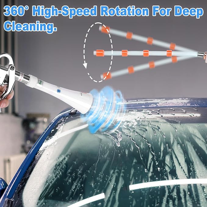 Air Blow Gun Car Detailing Dry Cleaning Air Gun - Image 3