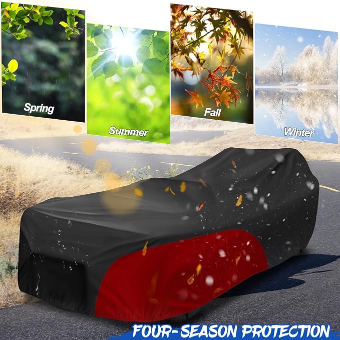 Full Cover for Polaris Slingshot, Waterproof Windproof Sunproof Outdoor - Image 6
