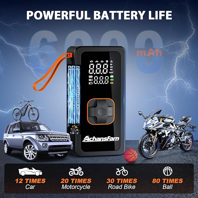 Tire Inflator Portable Air Compressor - Image 7