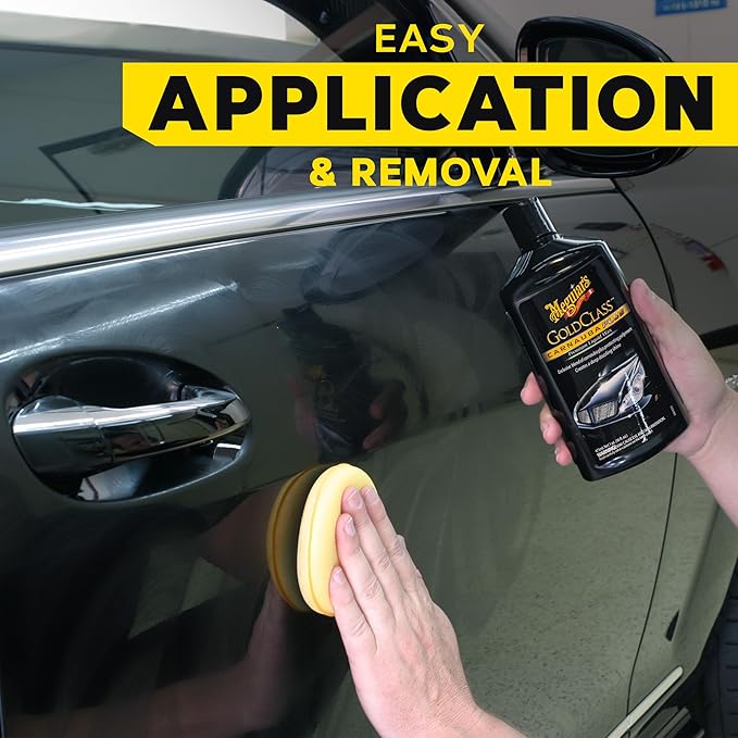 Meguiar's Gold Class Carnauba Plus Premium Liquid Wax Kit, Car Detailing Kit - Image 5